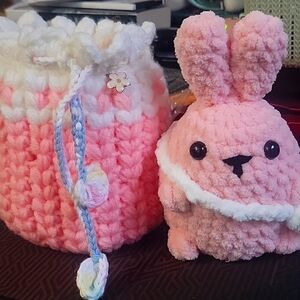 Bunny and bag
